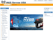 Tablet Screenshot of mksservosusa.com